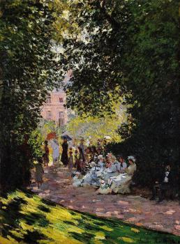 Claude Oscar Monet : The Parc Monceau, Paris II